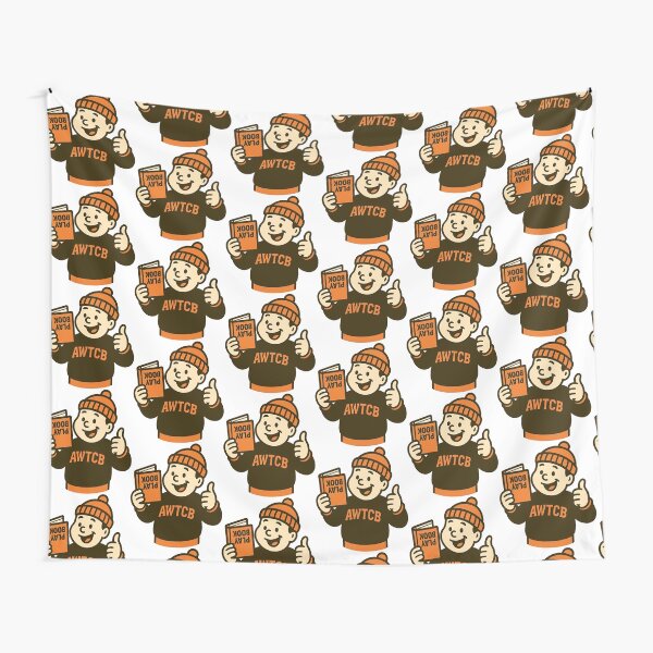 "And We're The Cleveland Browns - Playbook" Tapestry 