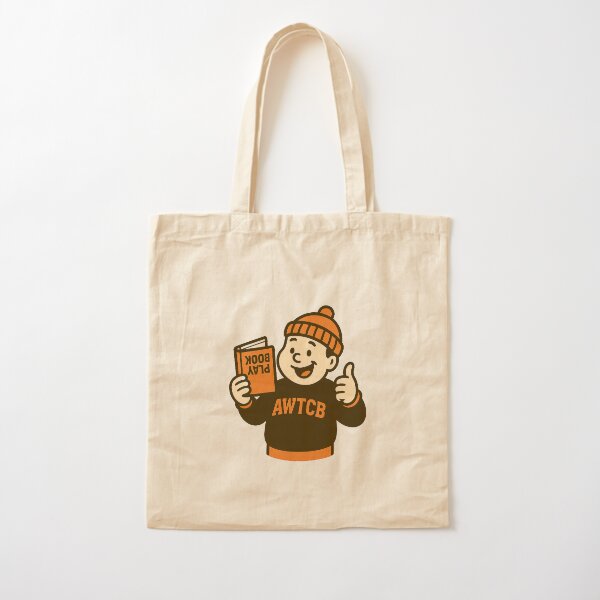 "And We're The Cleveland Browns - Playbook" Tote Bag 