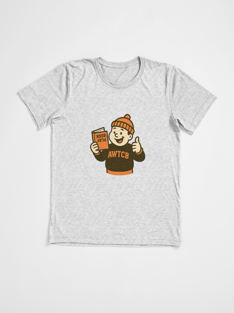 "And We're The Cleveland Browns - Playbook" Tri-blend T-Shirt - Image 3