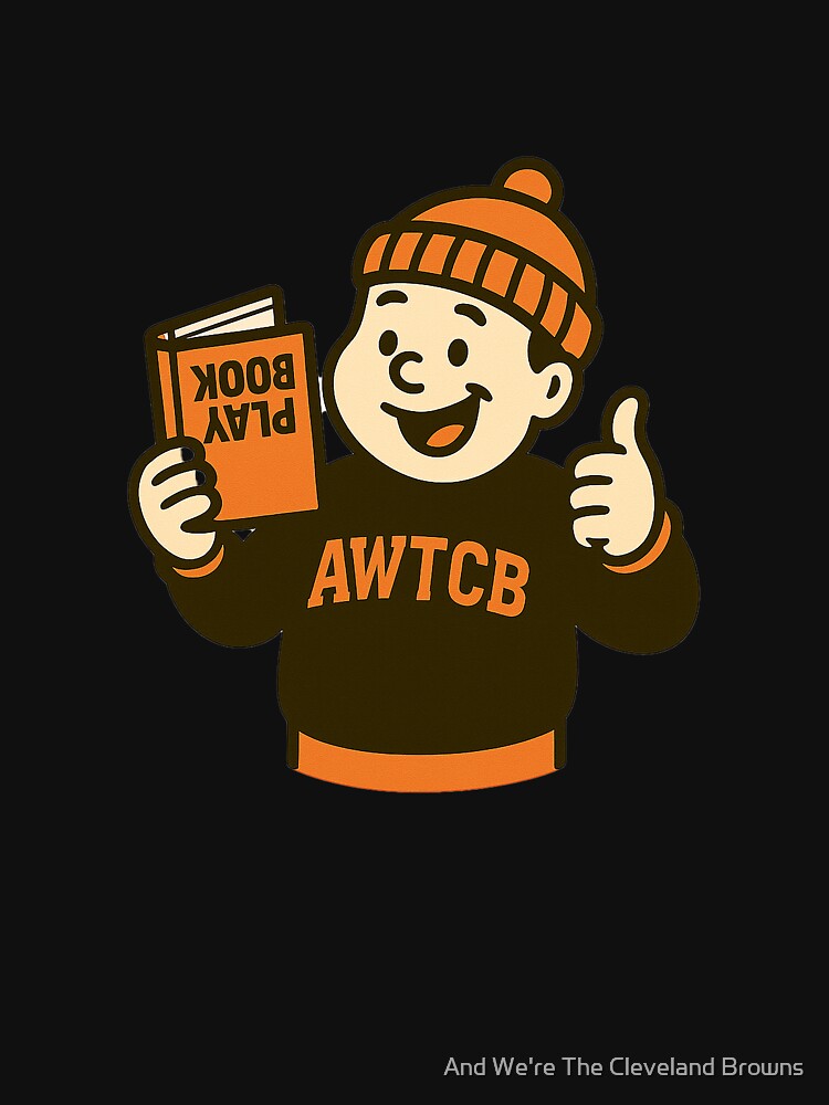 "And We're The Cleveland Browns - Playbook" Active T-Shirt - Image 3