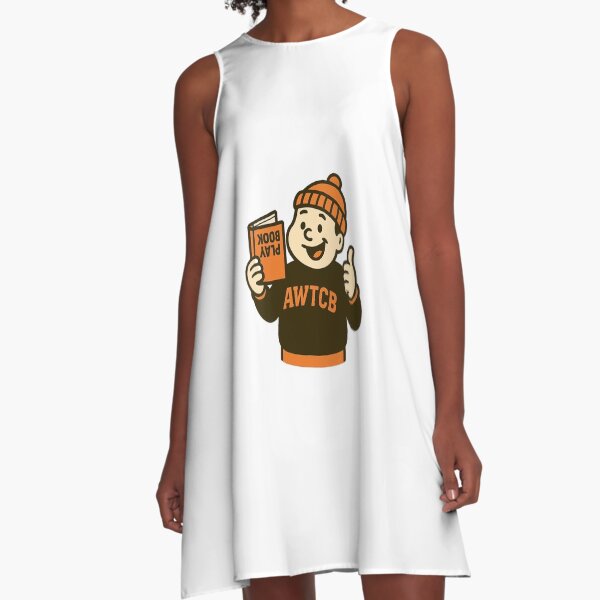 "And We're The Cleveland Browns - Playbook" A-Line Dress 