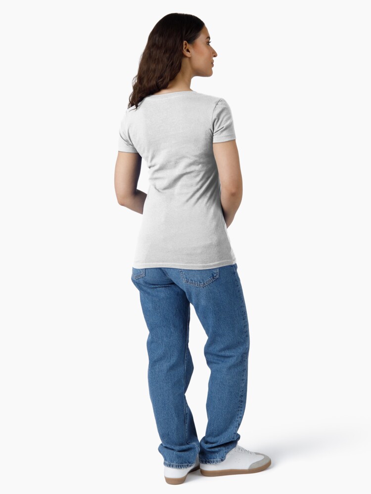 "And We're The Cleveland Browns - Playbook" Fitted V-Neck T-Shirt - Image 4