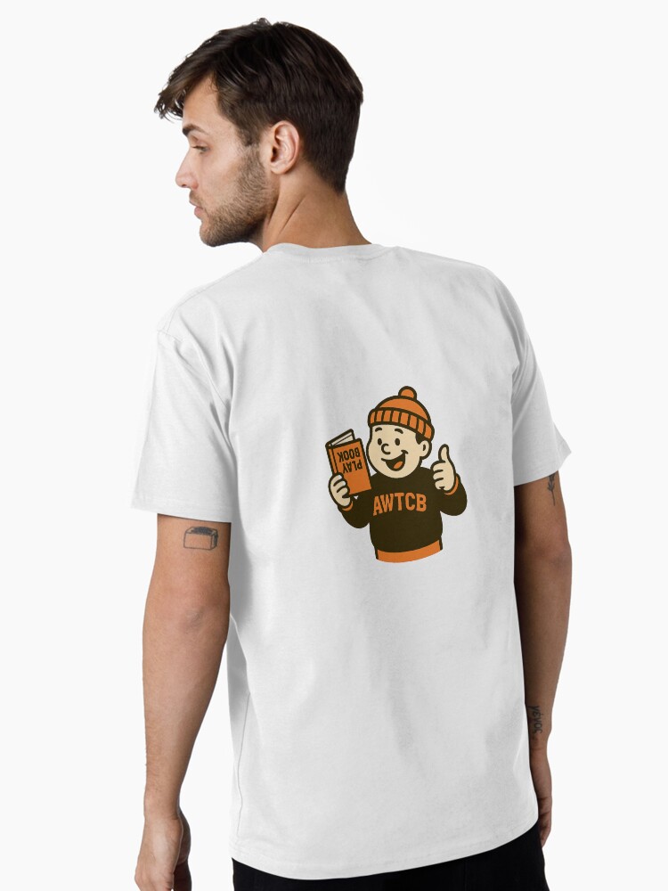 "And We're The Cleveland Browns - Playbook" Premium T-Shirt - Image 4