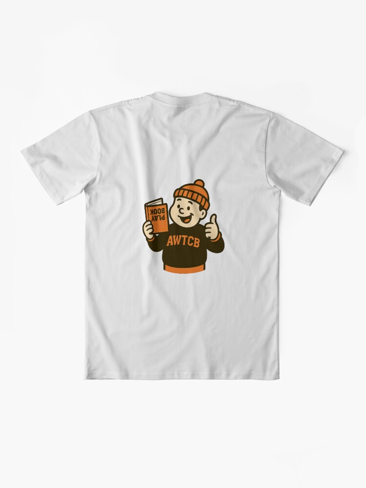 "And We're The Cleveland Browns - Playbook" Premium T-Shirt - Image 6