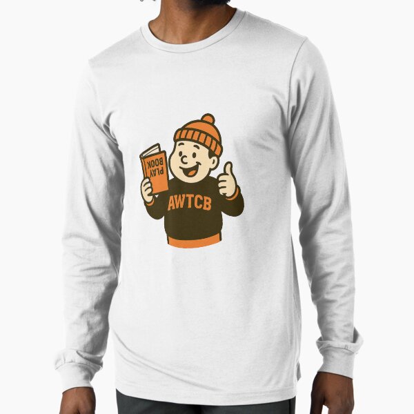 "And We're The Cleveland Browns - Playbook" Long Sleeve T-Shirt for Sale by KJCDigital