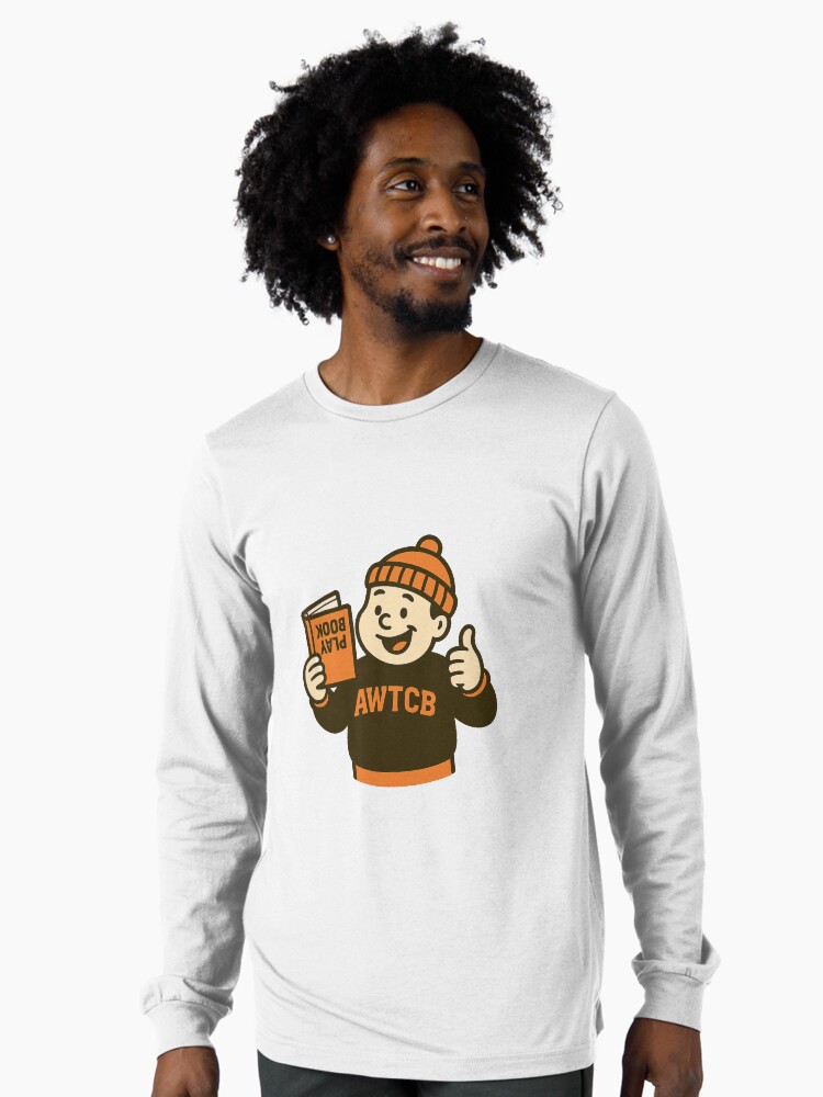 "And We're The Cleveland Browns - Playbook" Long Sleeve T-Shirt - Image 2