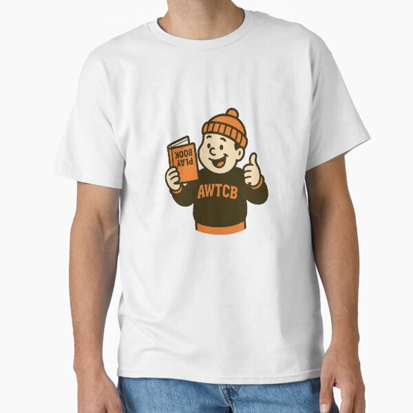 "And We're The Cleveland Browns - Playbook" Classic T-Shirt for Sale by KJCDigital