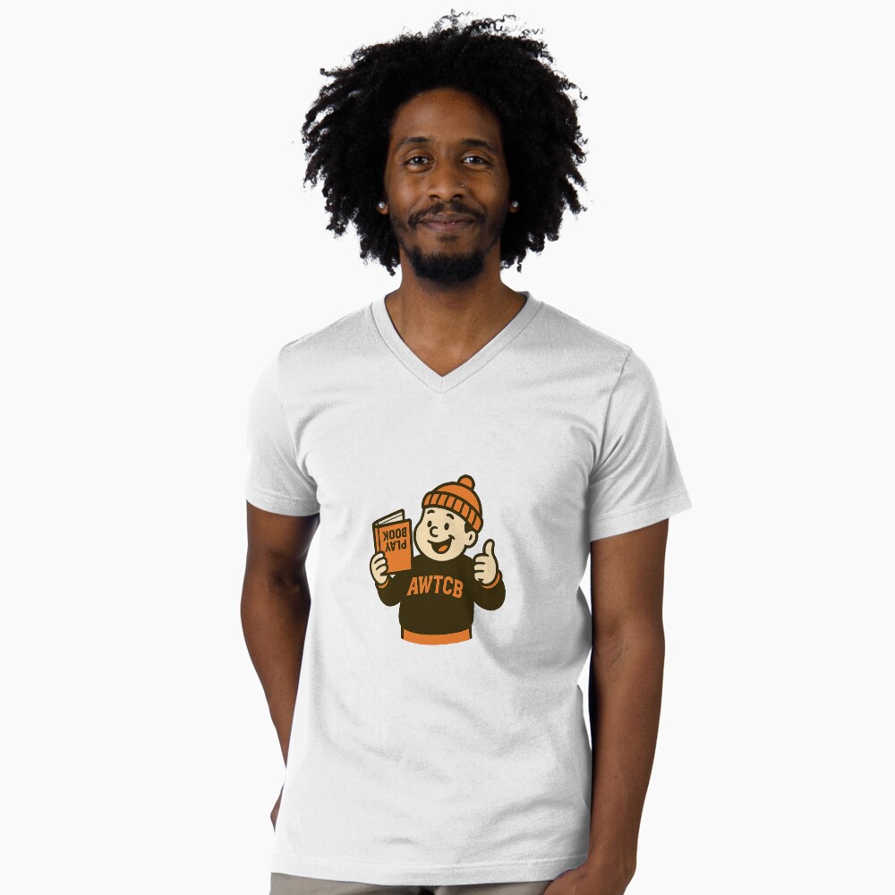 "And We're The Cleveland Browns - Playbook" Classic T-Shirt - Image 2