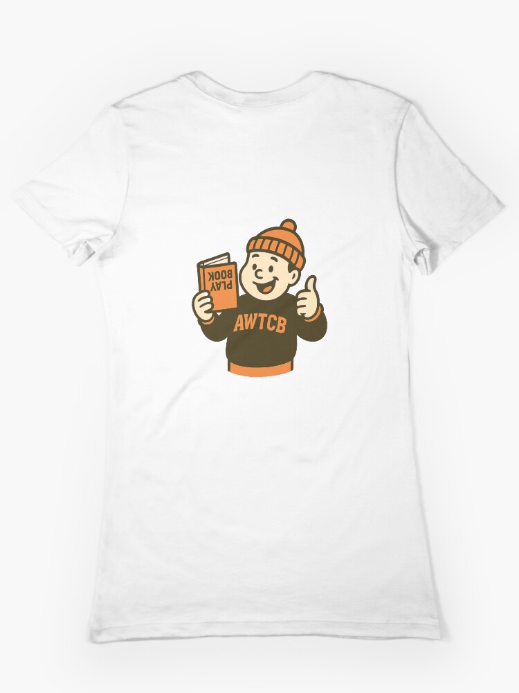 "And We're The Cleveland Browns - Playbook" Fitted T-Shirt - Image 6
