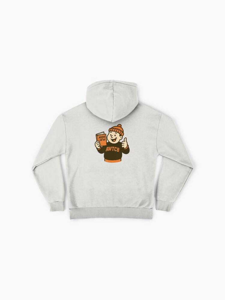 "And We're The Cleveland Browns - Playbook" Premium Oversized Hoodie - Image 6