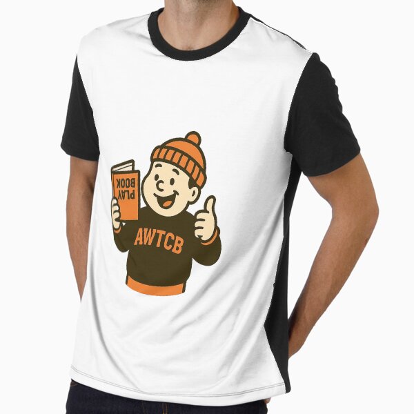 "And We're The Cleveland Browns - Playbook" Graphic T-Shirt for Sale by KJCDigital