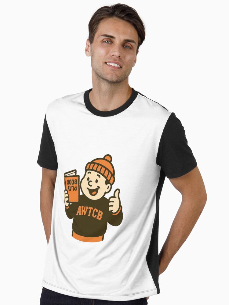 "And We're The Cleveland Browns - Playbook" Graphic T-Shirt - Image 2