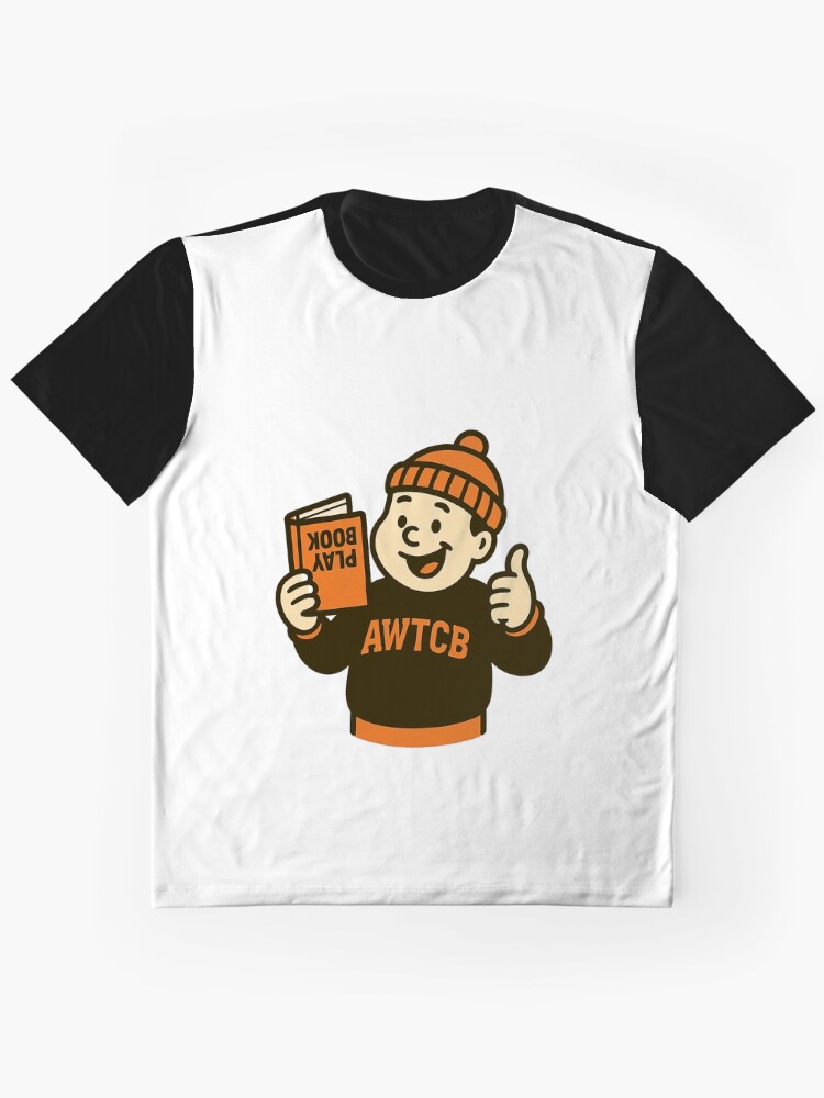 "And We're The Cleveland Browns - Playbook" Graphic T-Shirt - Image 3
