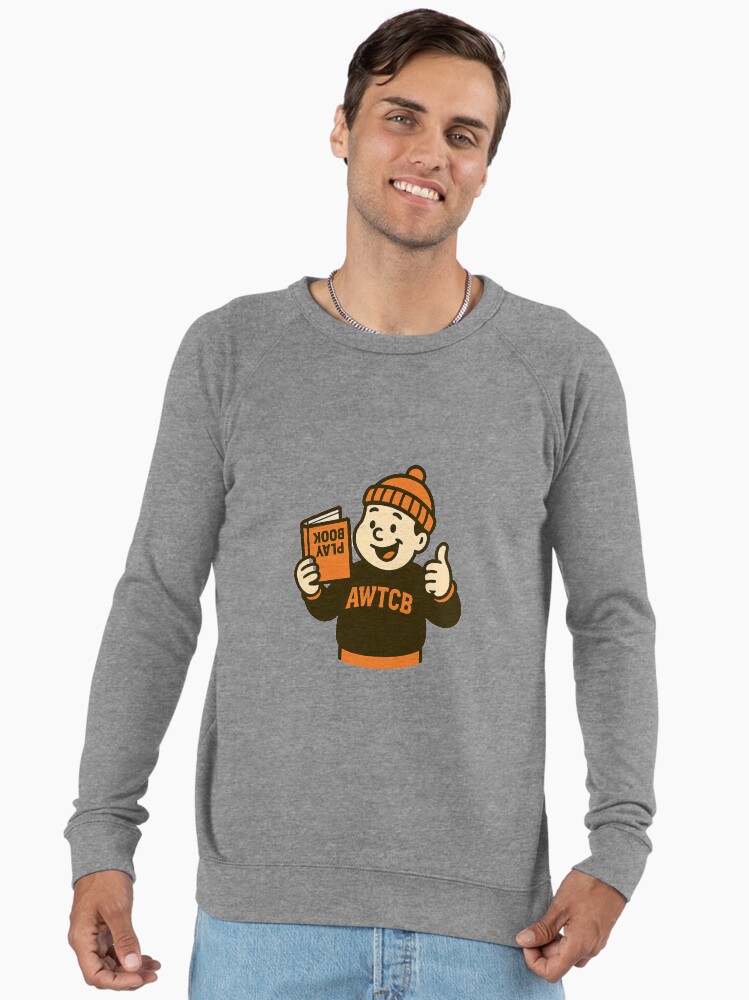 "And We're The Cleveland Browns - Playbook" Lightweight Sweatshirt - Image 2