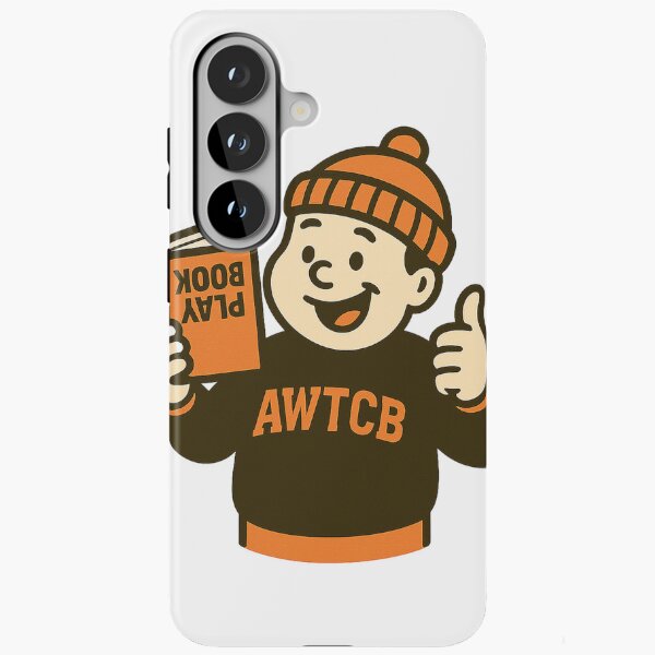"And We're The Cleveland Browns - Playbook" Samsung Galaxy Phone Case for Sale by KJCDigital