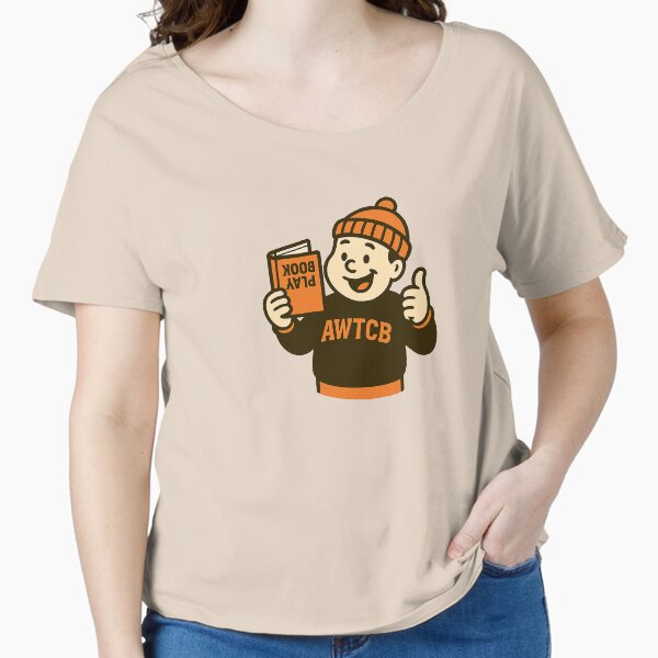 "And We're The Cleveland Browns - Playbook" Relaxed Fit T-Shirt for Sale by KJCDigital