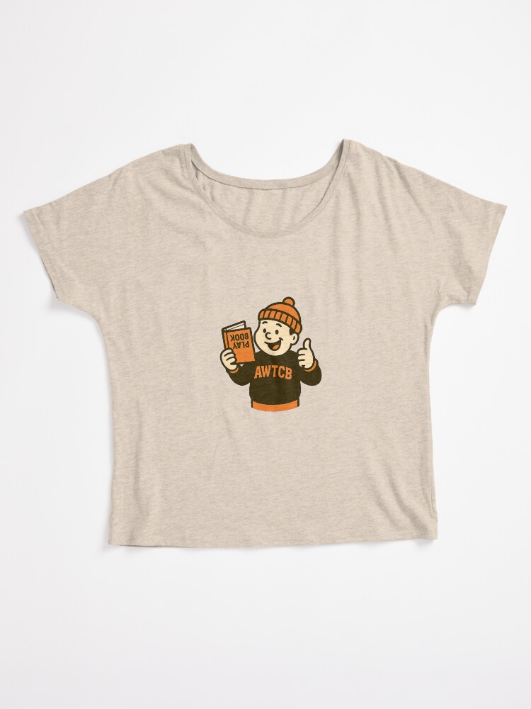 "And We're The Cleveland Browns - Playbook" Relaxed Fit T-Shirt - Image 3