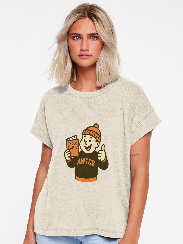 "And We're The Cleveland Browns - Playbook" Relaxed T-Shirt - Image 2