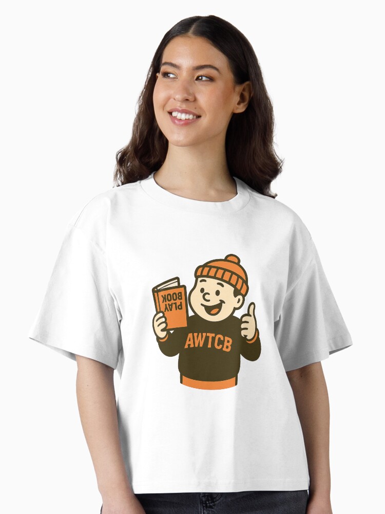 "And We're The Cleveland Browns - Playbook" Boxy T-Shirt - Image 2