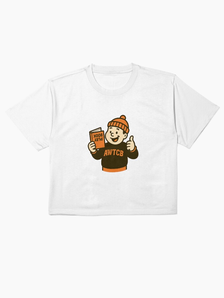 "And We're The Cleveland Browns - Playbook" Boxy T-Shirt - Image 3