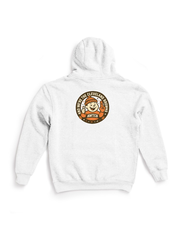 "And We're The Cleveland Browns - Seal" Pullover Hoodie - Image 6
