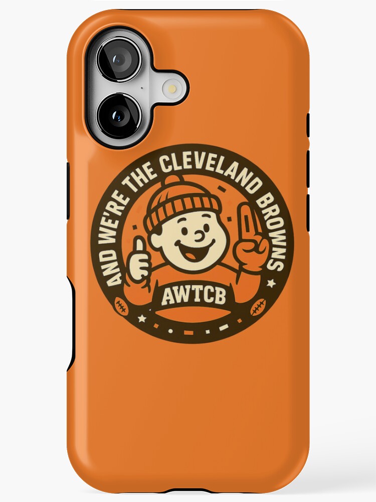 "And We're The Cleveland Browns - Seal" iPhone Case - Image 4