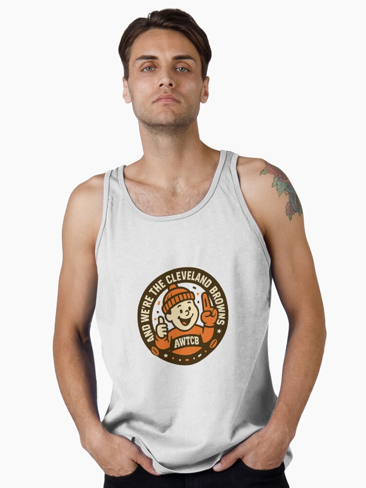 "And We're The Cleveland Browns - Seal" Tank Top - Image 2