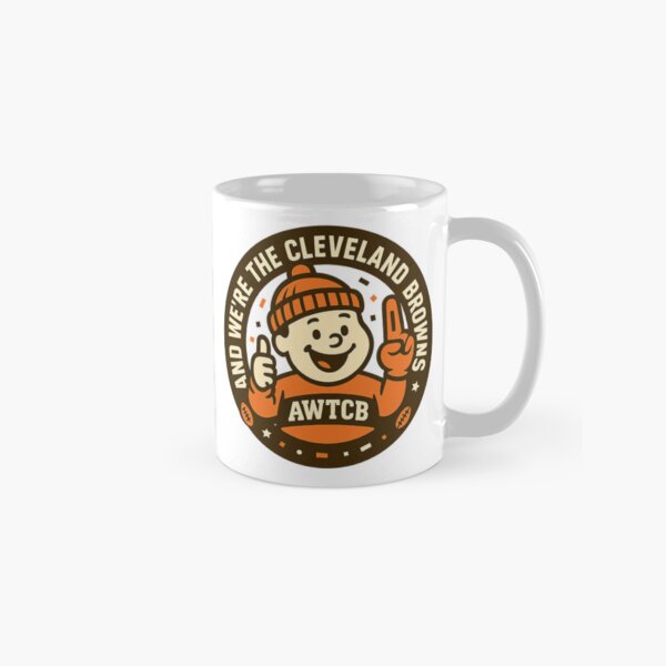 "And We're The Cleveland Browns - Seal" Coffee Mug for Sale by KJCDigital