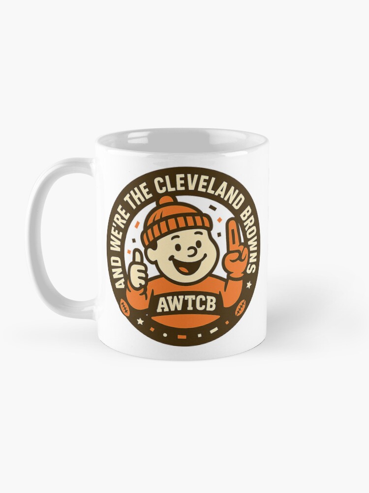 "And We're The Cleveland Browns - Seal" Coffee Mug - Image 4