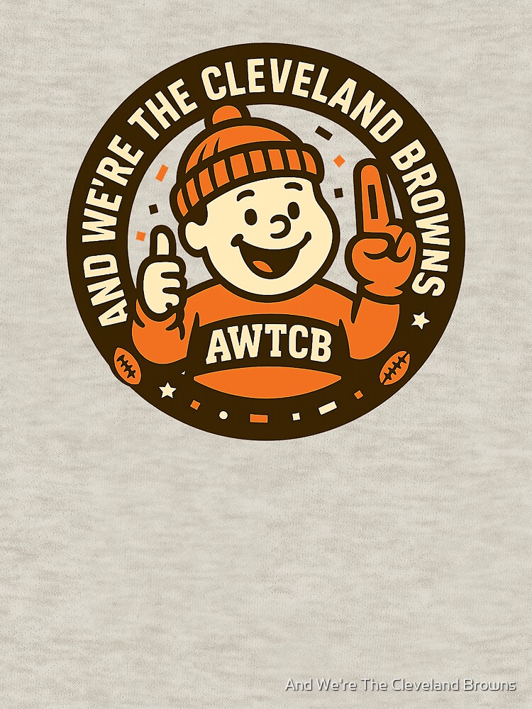 "And We're The Cleveland Browns - Seal" Zipped Hoodie - Image 5