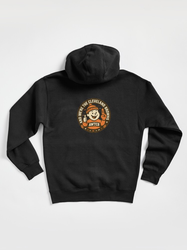 "And We're The Cleveland Browns - Seal" Zipped Hoodie - Image 6