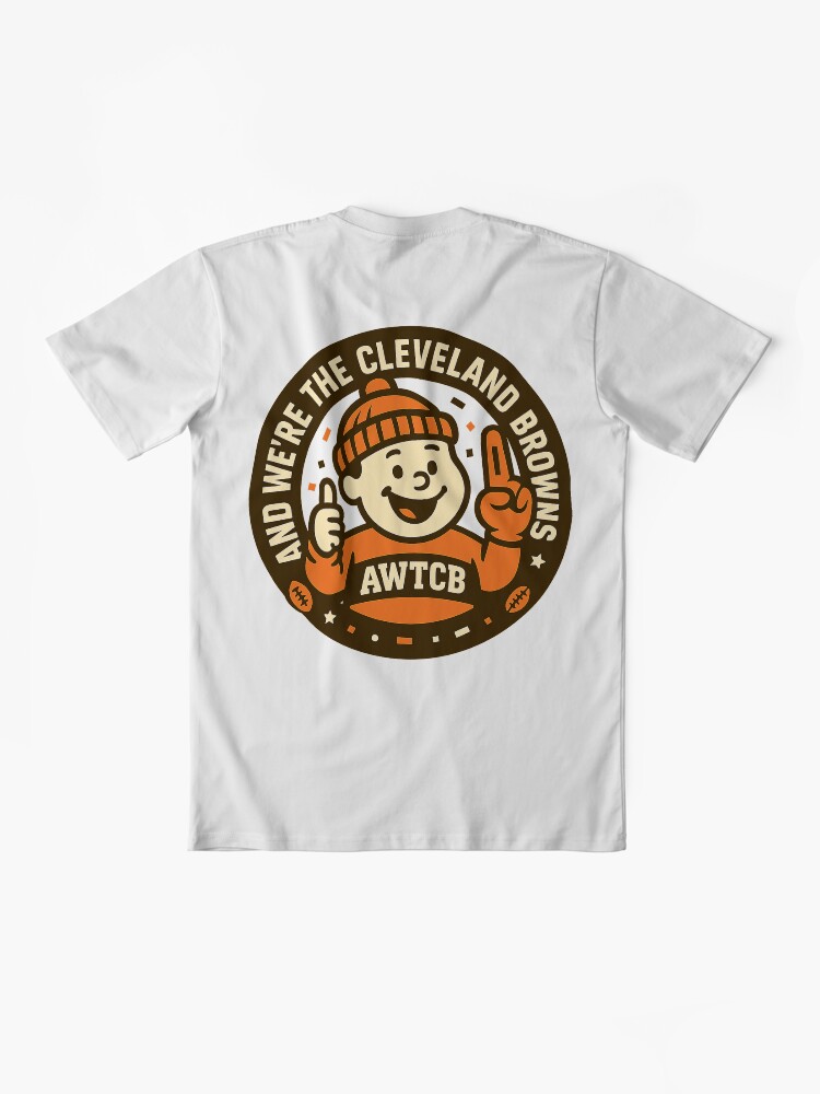 "And We're The Cleveland Browns - Seal" Premium T-Shirt - Image 6