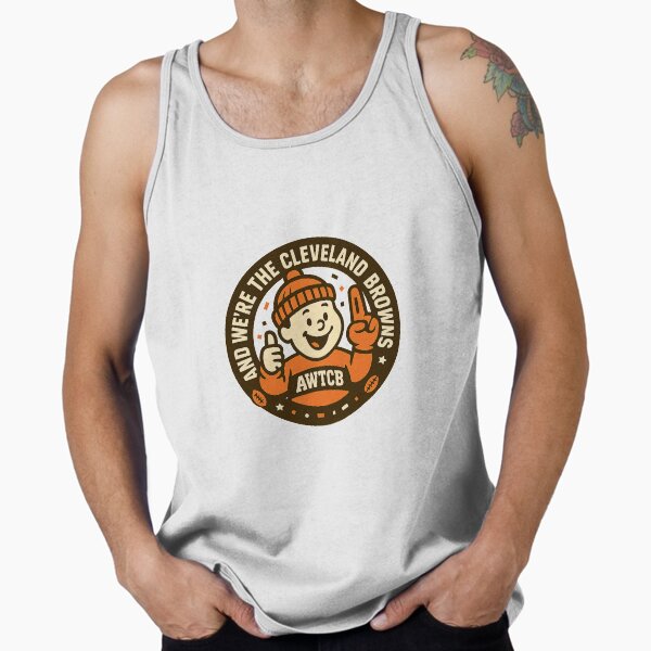 "And We're The Cleveland Browns - Seal" Tank Top 
