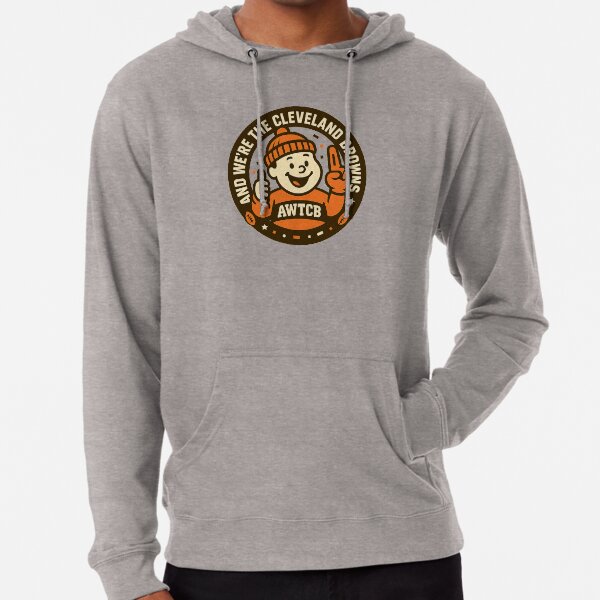 "And We're The Cleveland Browns - Seal" Lightweight Hoodie 