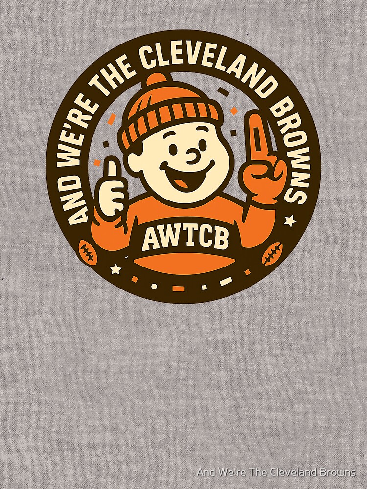 "And We're The Cleveland Browns - Seal" Lightweight Hoodie - Image 3