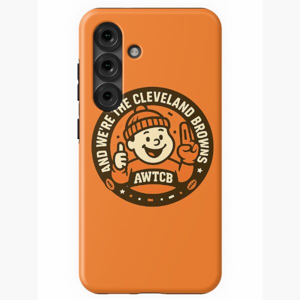 "And We're The Cleveland Browns - Seal" Samsung Galaxy Phone Case 