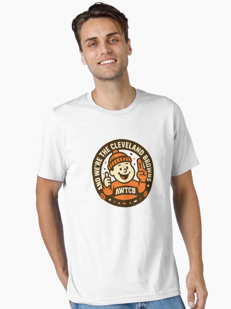 "And We're The Cleveland Browns - Seal" Essential T-Shirt - Image 2