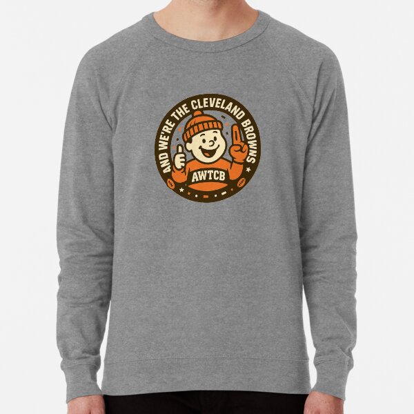 "And We're The Cleveland Browns - Seal" Lightweight Sweatshirt 