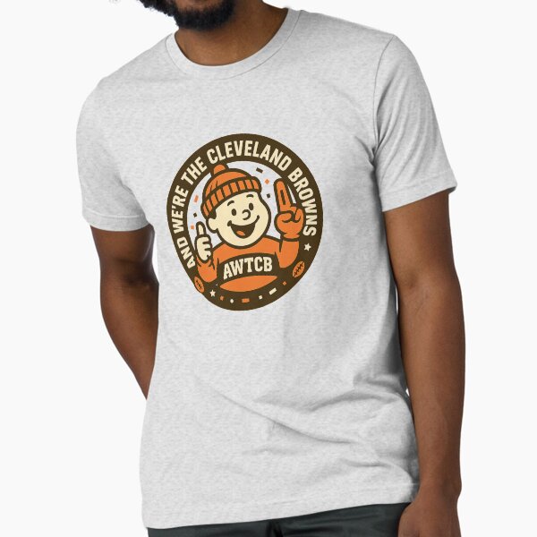 "And We're The Cleveland Browns - Seal" Tri-blend T-Shirt 