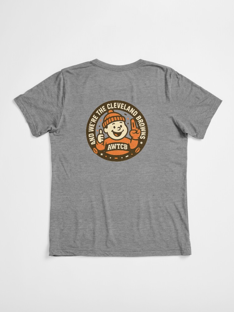"And We're The Cleveland Browns - Seal" Tri-blend T-Shirt - Image 7