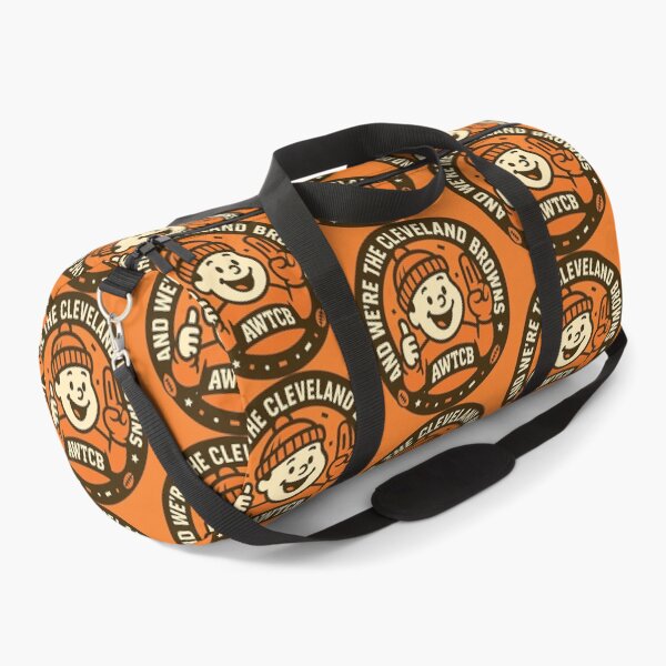 "And We're The Cleveland Browns - Seal" Duffle Bag 