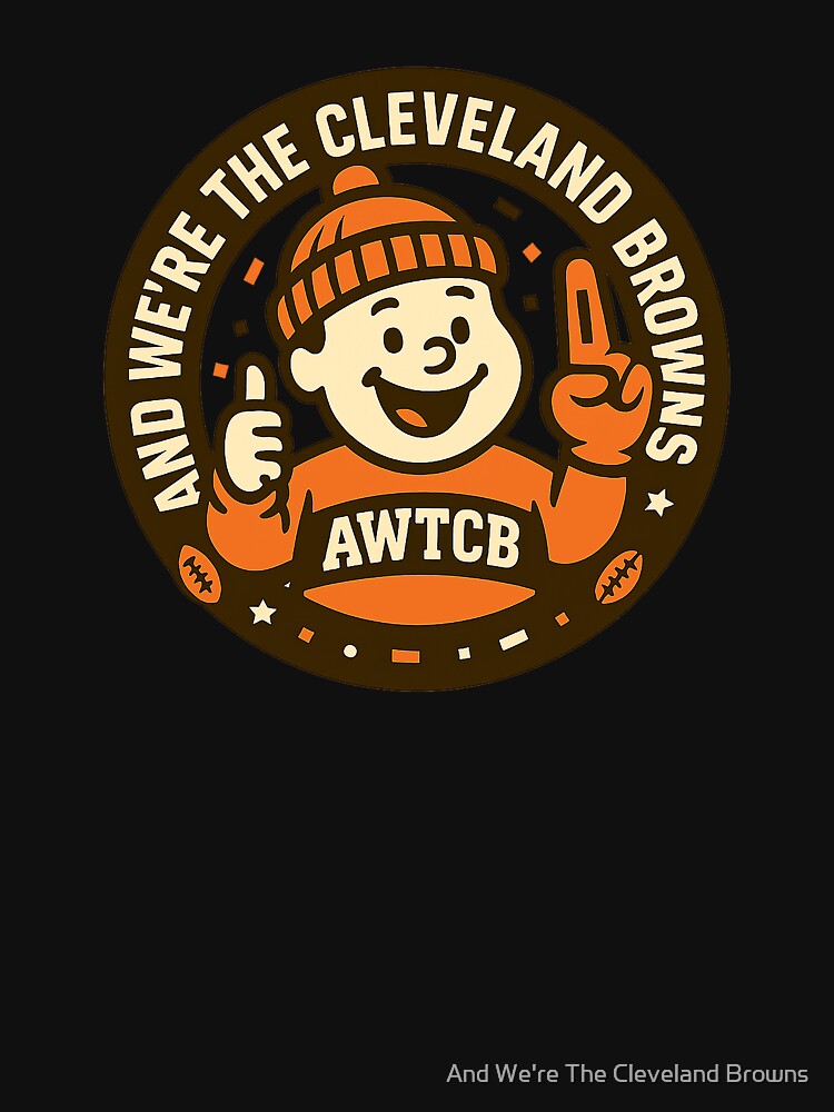 "And We're The Cleveland Browns - Seal" Active T-Shirt - Image 3