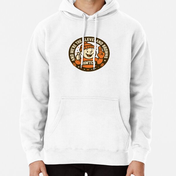 "And We're The Cleveland Browns - Seal" Pullover Hoodie 