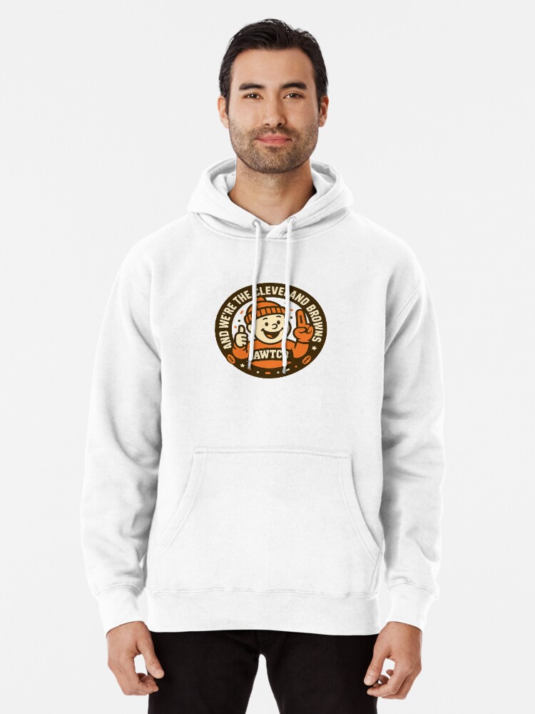 "And We're The Cleveland Browns - Seal" Pullover Hoodie - Image 4