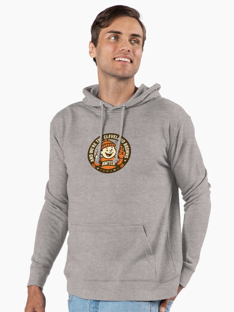 "And We're The Cleveland Browns - Seal" Lightweight Hoodie - Image 2