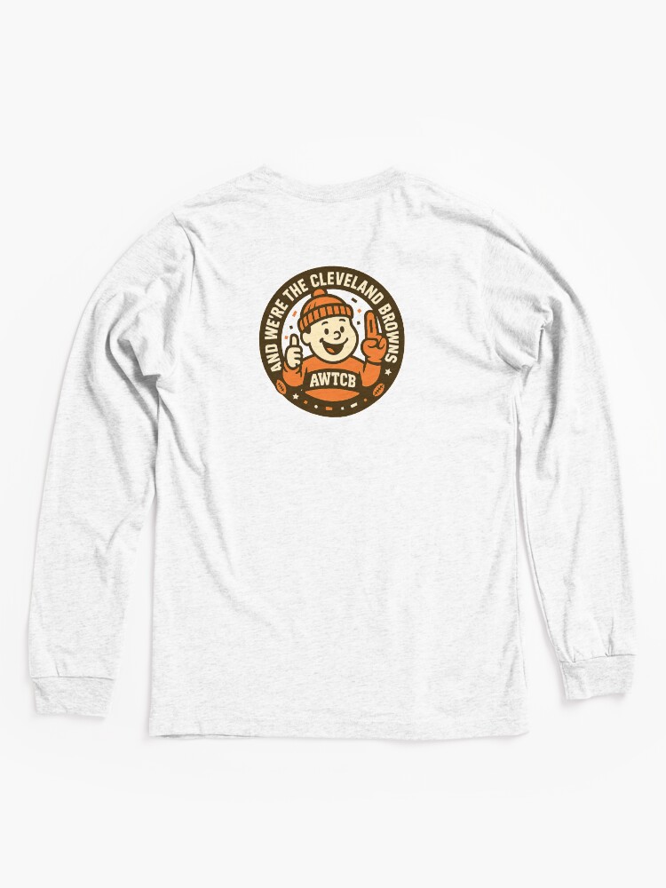 "And We're The Cleveland Browns - Seal" Long Sleeve T-Shirt - Image 6