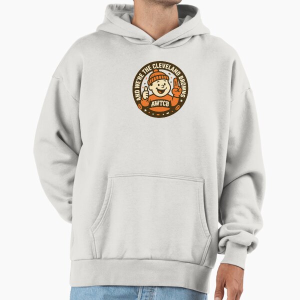 "And We're The Cleveland Browns - Seal" Premium Oversized Hoodie for Sale by KJCDigital