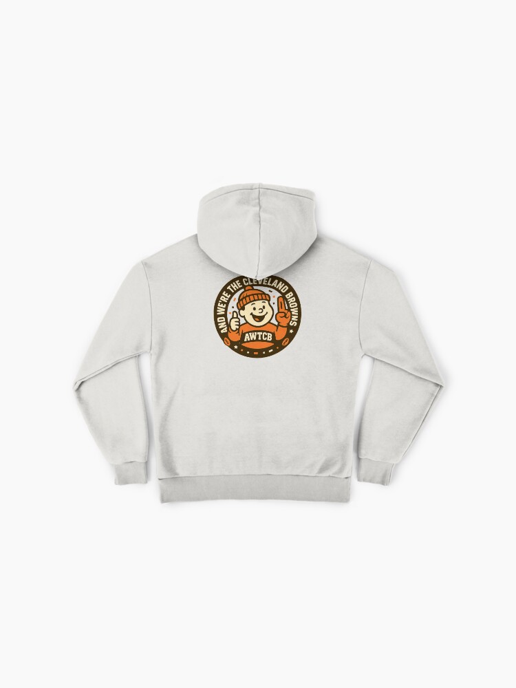 "And We're The Cleveland Browns - Seal" Premium Oversized Hoodie - Image 6