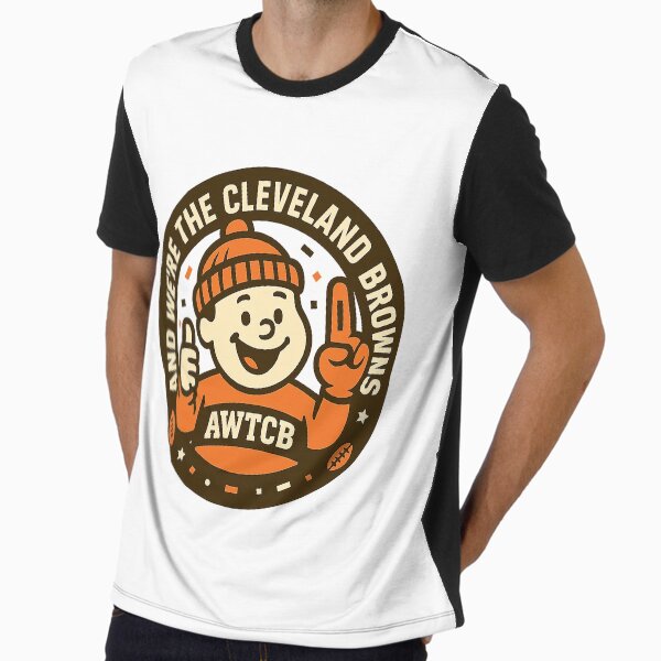 "And We're The Cleveland Browns - Seal" Graphic T-Shirt for Sale by KJCDigital