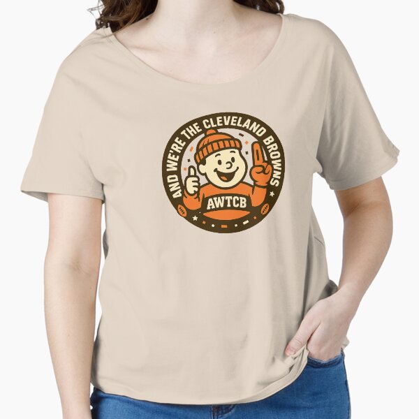 "And We're The Cleveland Browns - Seal" Relaxed Fit T-Shirt for Sale by KJCDigital